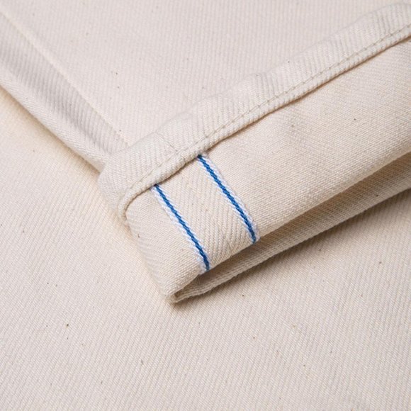 Women's BENZAK W--01 Straight 12 oz. ecru selvedge denim NWT - Picture 3 of 6